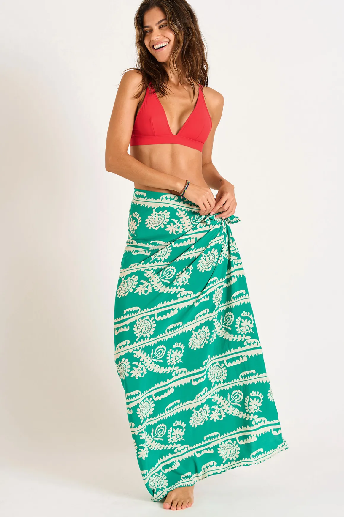 PAREO Vert PACO SARONG
