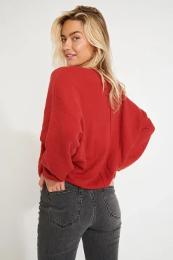 Pull Orange FLOWN FREELANCE