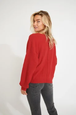 Pull Orange FLOWN FREELANCE