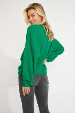 Pull Vert FLOWN FREELANCE