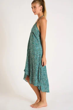 ROBE BEACHWEAR Vert OHARA MYMBAVOIL