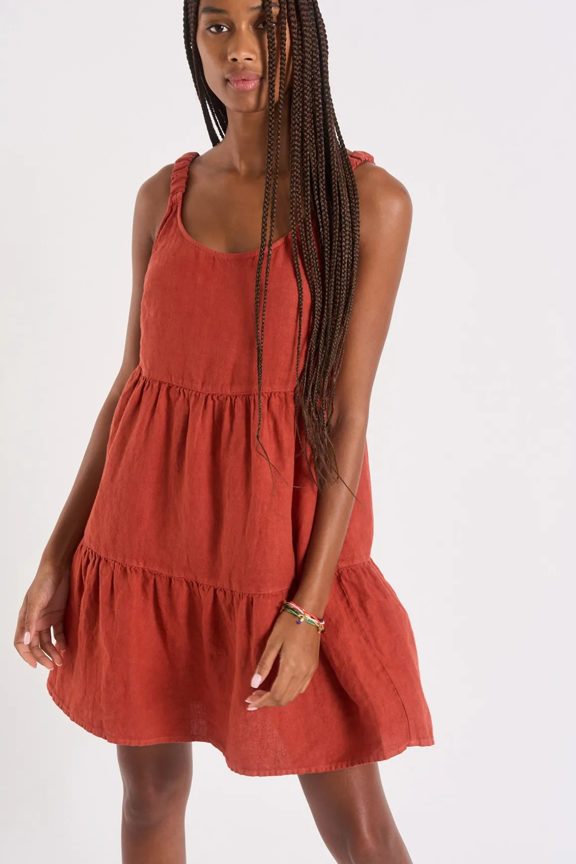 Robe de plage Marron MAYLEEN HAWSTON