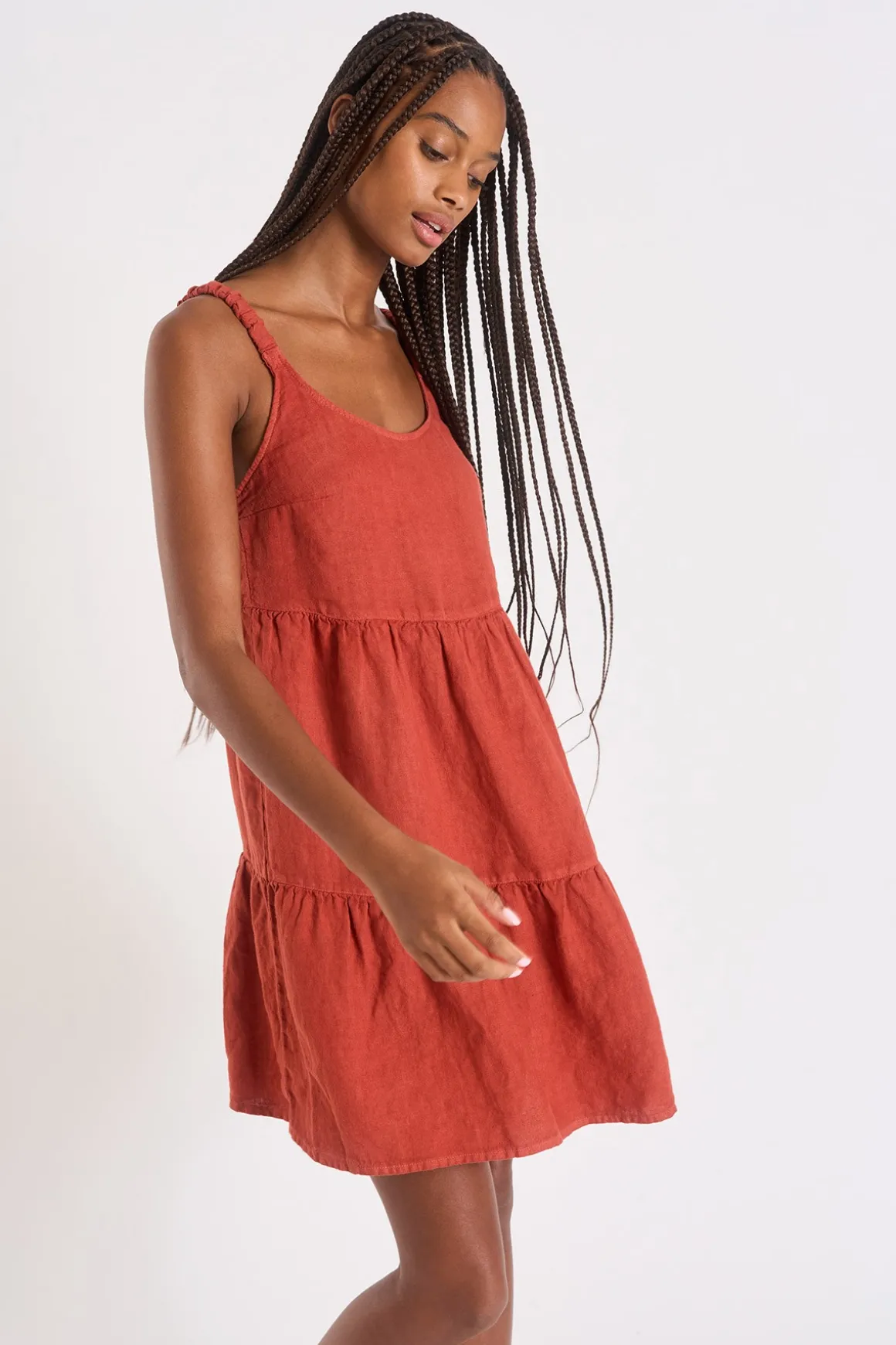 Robe de plage Marron MAYLEEN HAWSTON