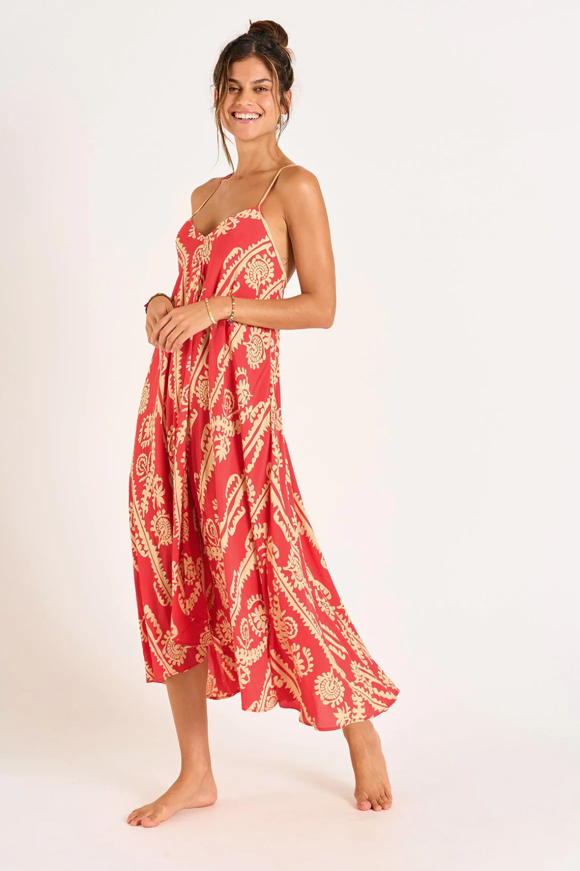 Robe Rouge OLIANA SARONG