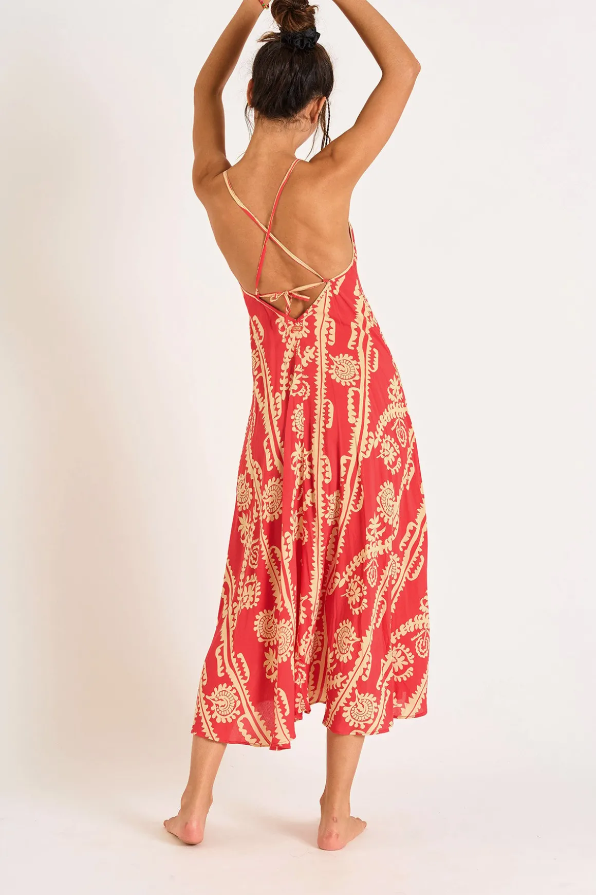 Robe Rouge OLIANA SARONG