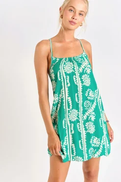 Robe Vert HEIVA SARONG