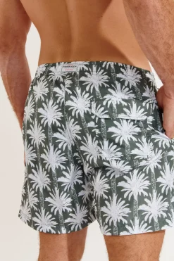 SHORT DE BAIN HOMME Kaki MANLY SUNNYBAY