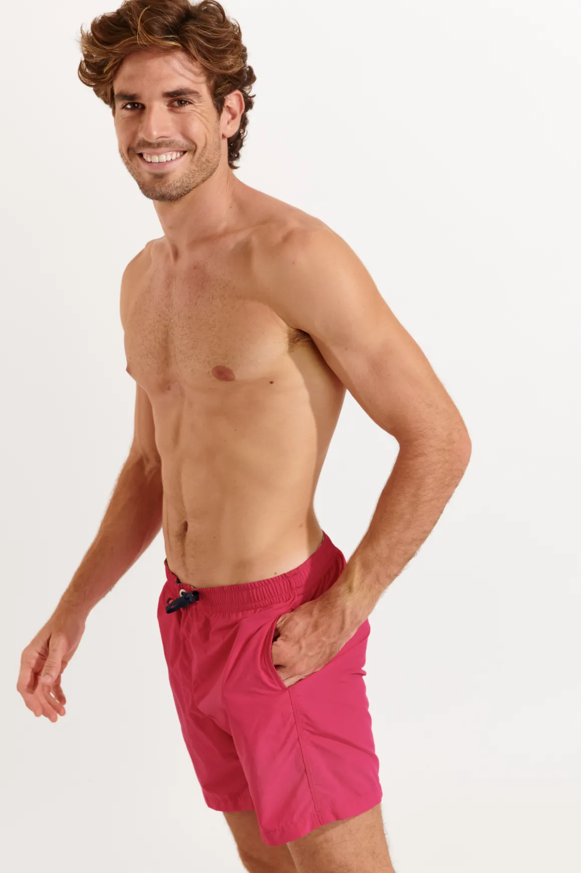 SHORT DE BAIN HOMME Rose MANLY POOLSCAPE