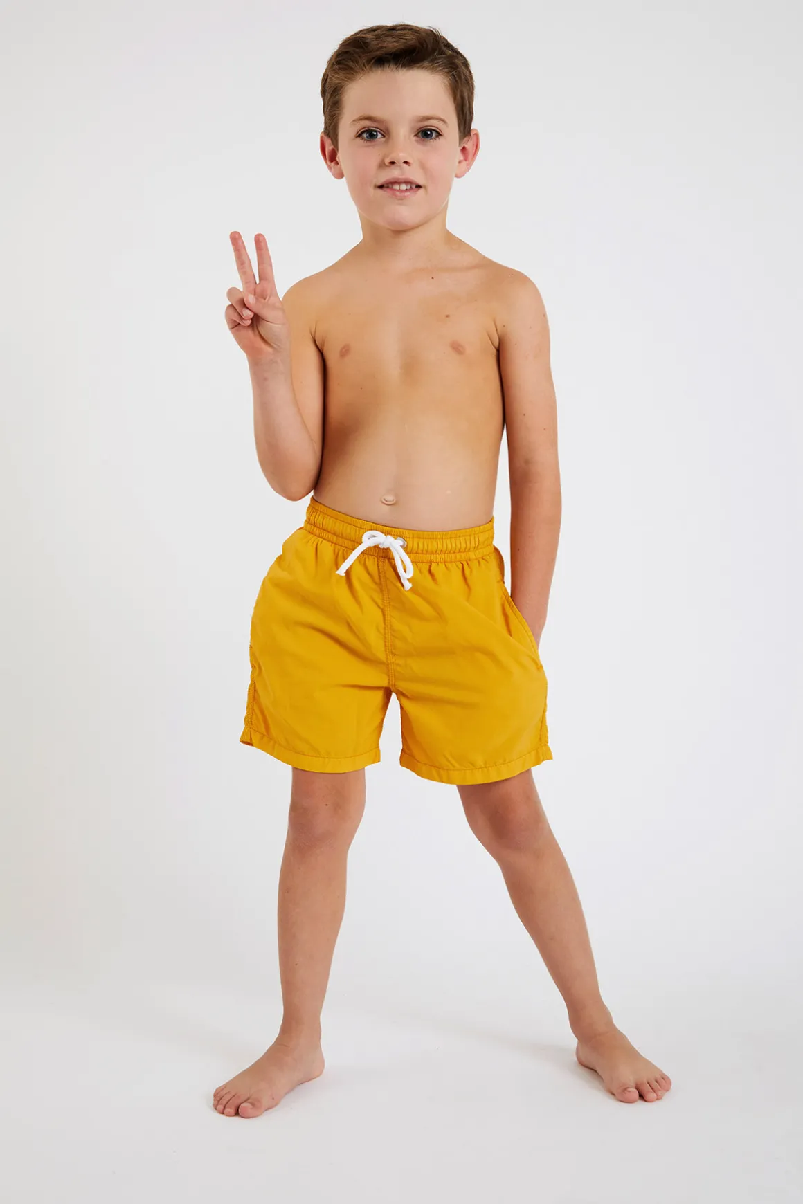 Short de bain Jaune M AIR BASTOU