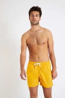 Short de bain Jaune MANLY BASTOU
