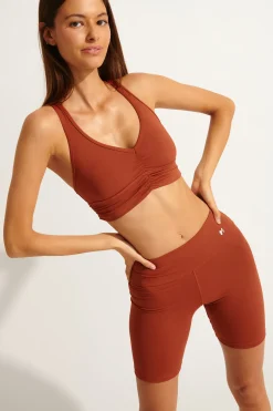 SHORT Marron PAMA WELLNESS