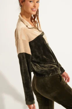 Sweatshirt Kaki AMIRA JETLAKE