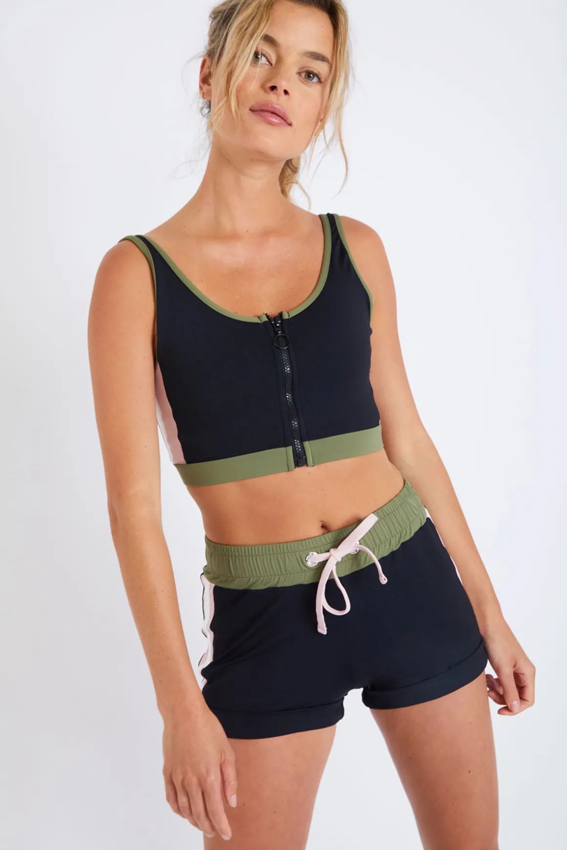 Tenue de sport été noire Hakko & Maga Sprint