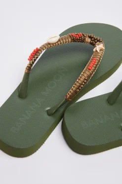 Tongs Kaki LUCERO TAHUATA