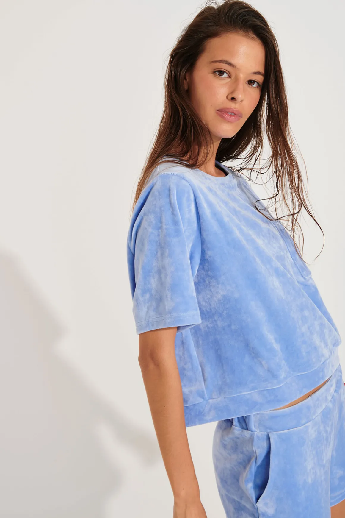 TOP Bleu CHLOE SEALAKE