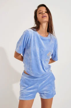 TOP Bleu CHLOE SEALAKE