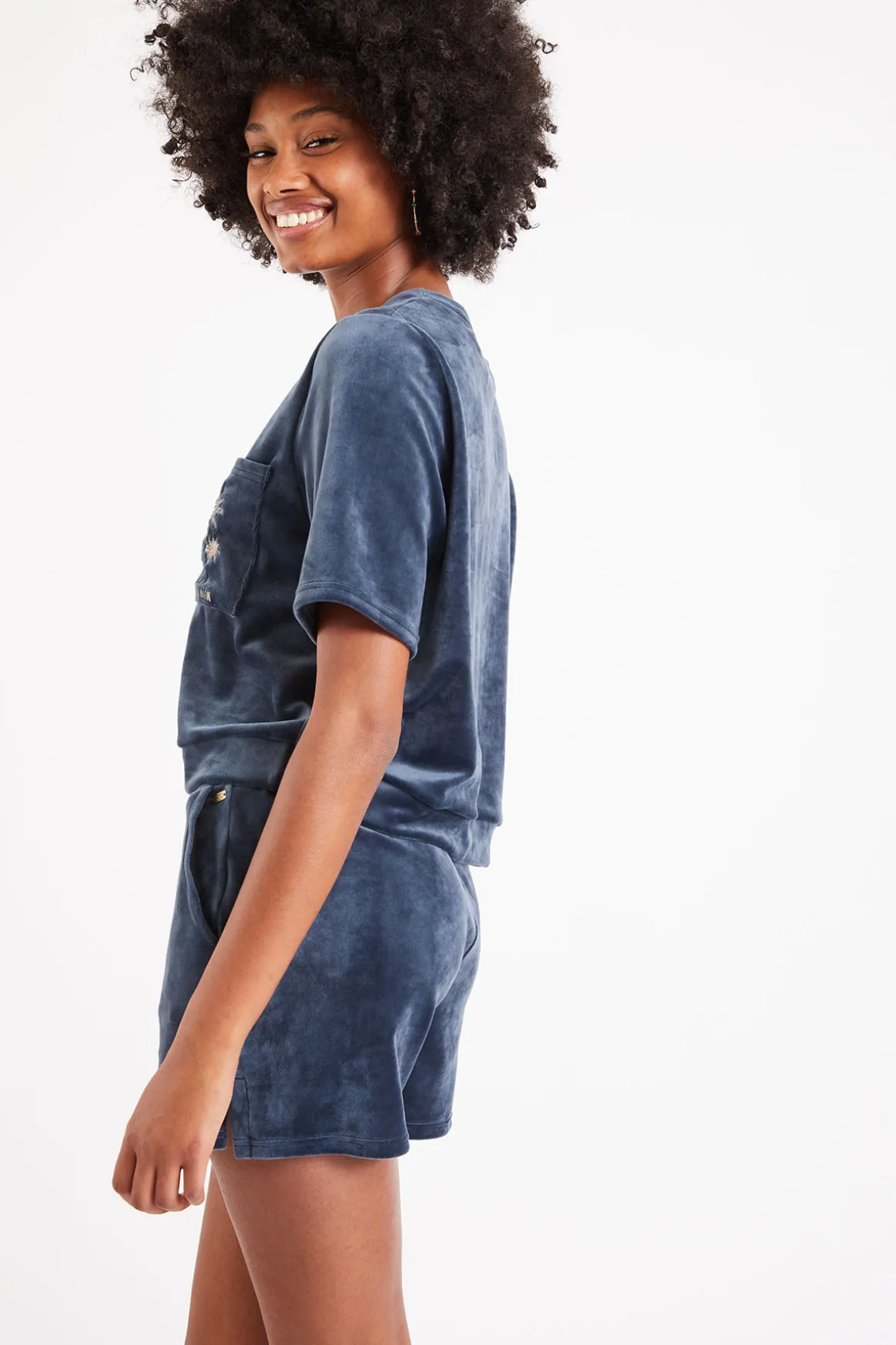 T-shirt Bleu CHLOE SEALAKE