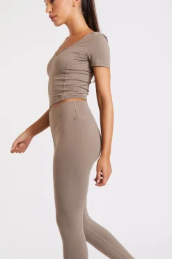 T-shirt Marron MANTRA WELLNESS