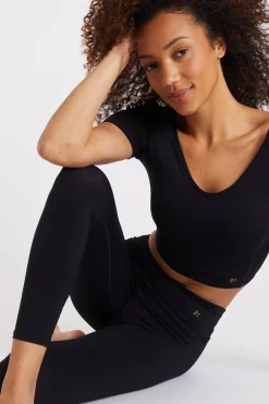 T-shirt Noir MANTRA WELLNESS