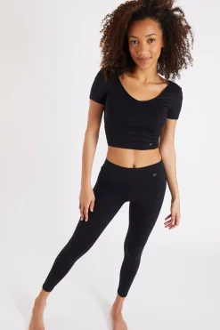 T-shirt Noir MANTRA WELLNESS