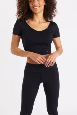 T-shirt Noir MANTRA WELLNESS