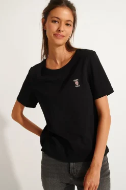 TSHIRT Noir WAKEY MIDOLI