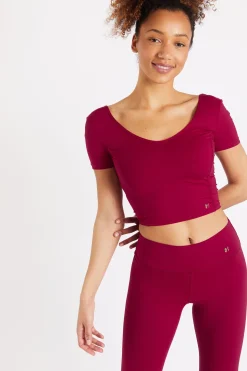 T-shirt Rouge MANTRA WELLNESS